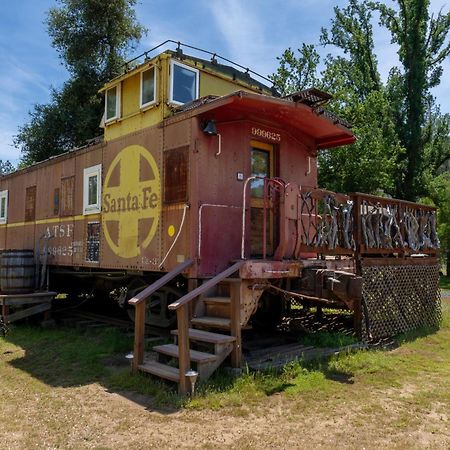 Villa Little Red Caboose Oakhurst Exterior foto