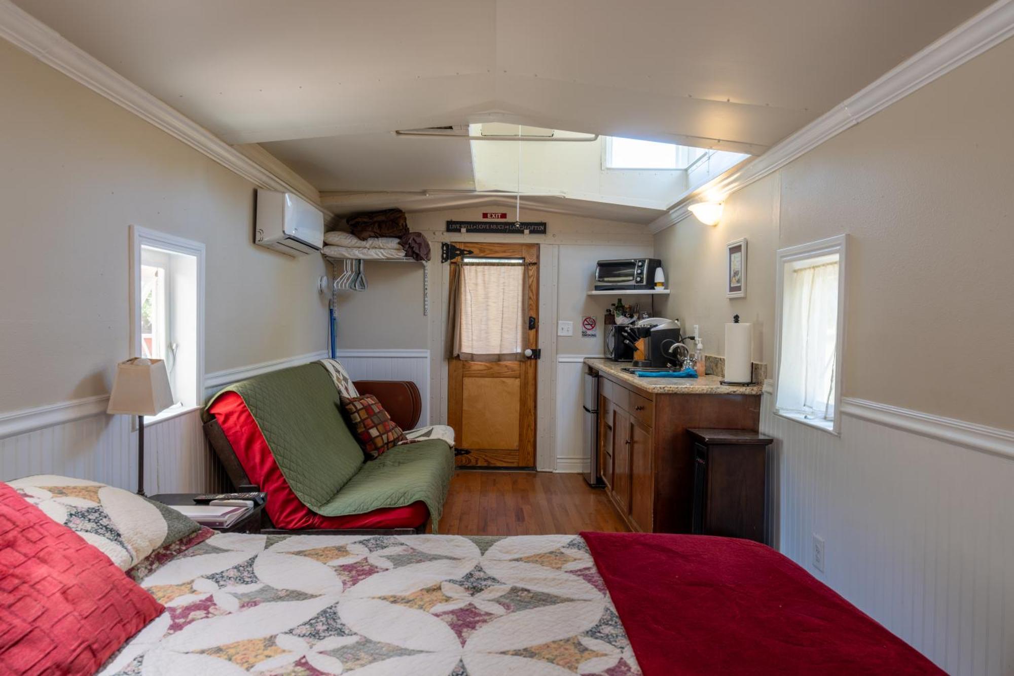 Villa Little Red Caboose Oakhurst Exterior foto