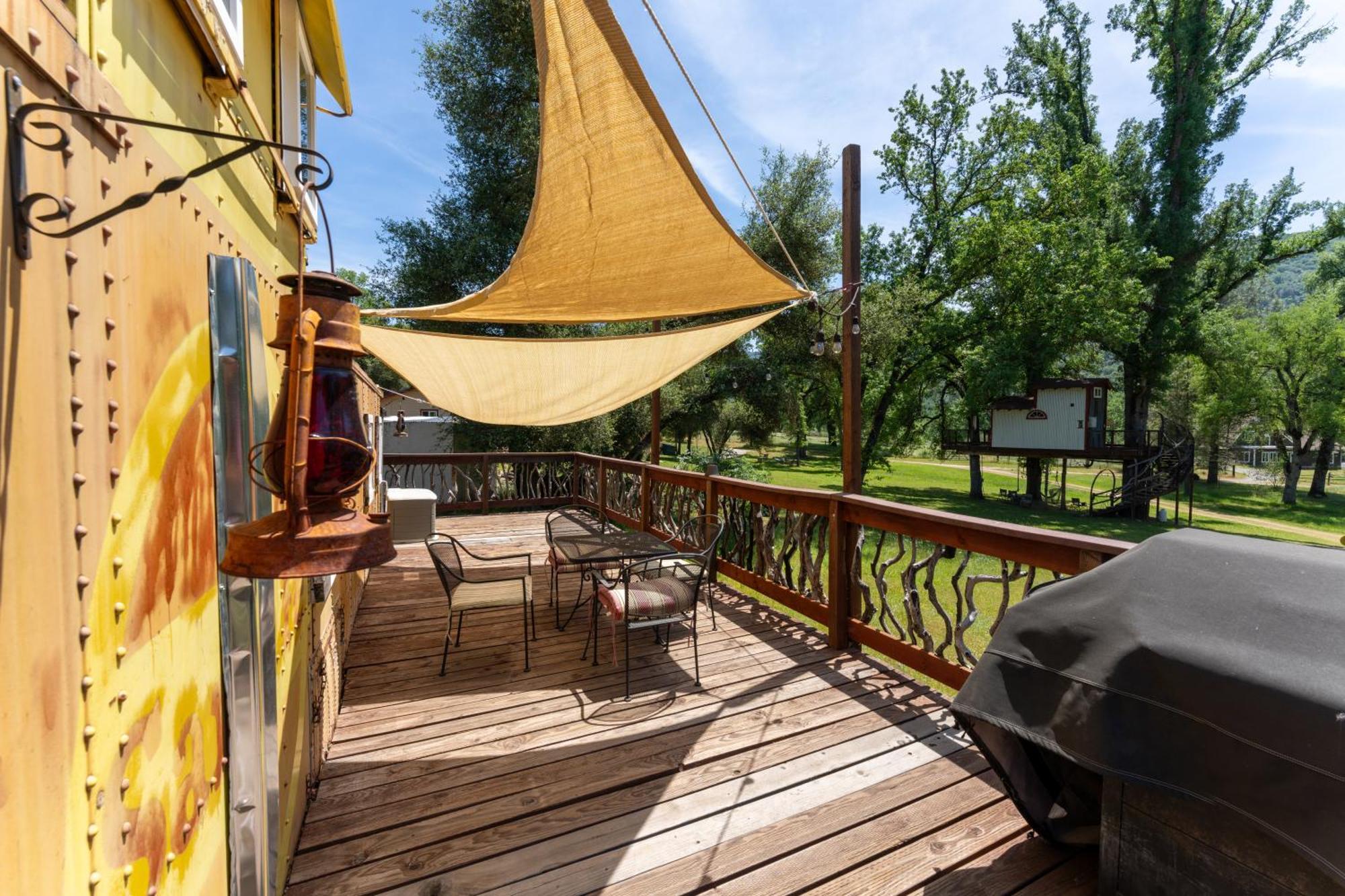 Villa Little Red Caboose Oakhurst Exterior foto