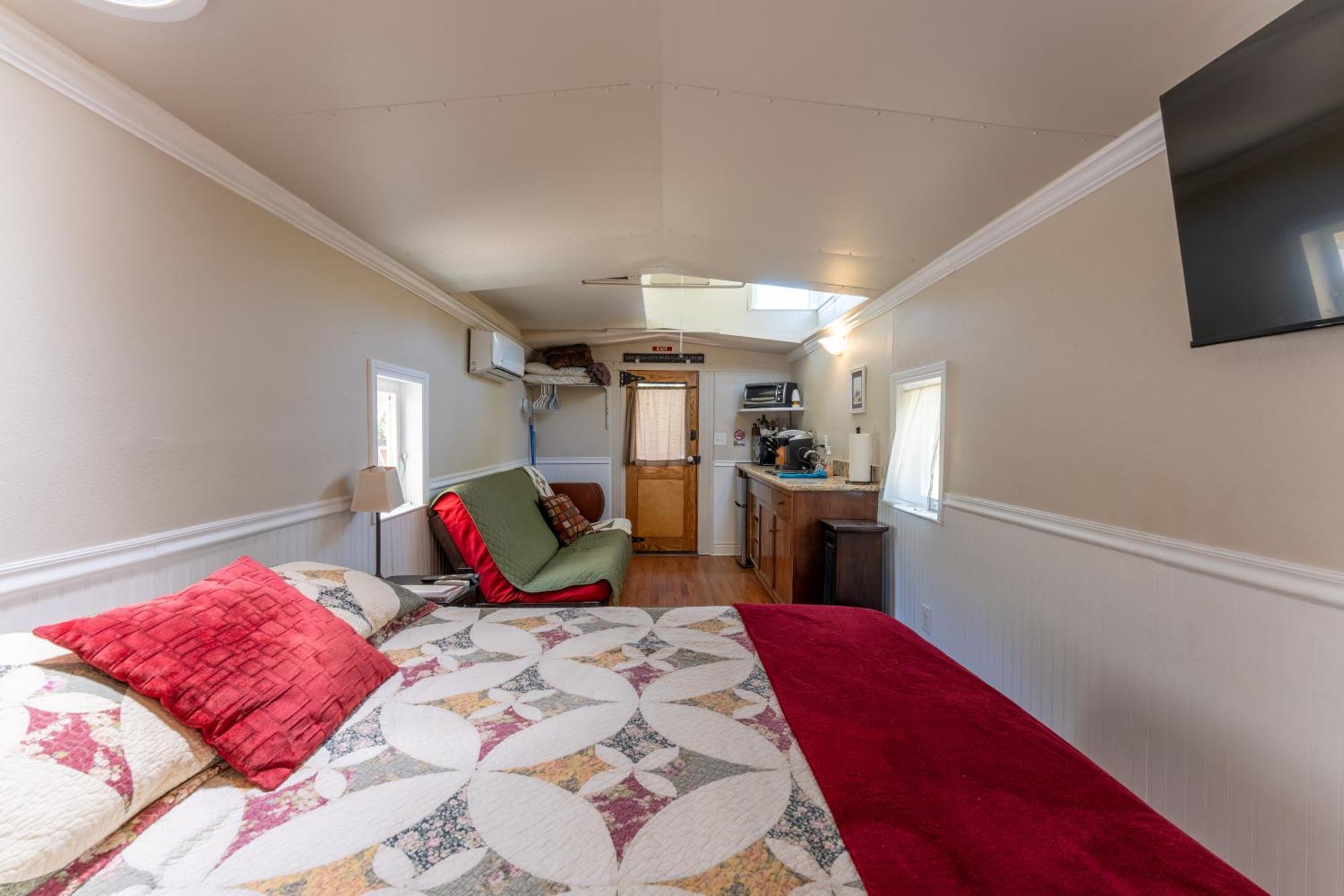 Villa Little Red Caboose Oakhurst Exterior foto