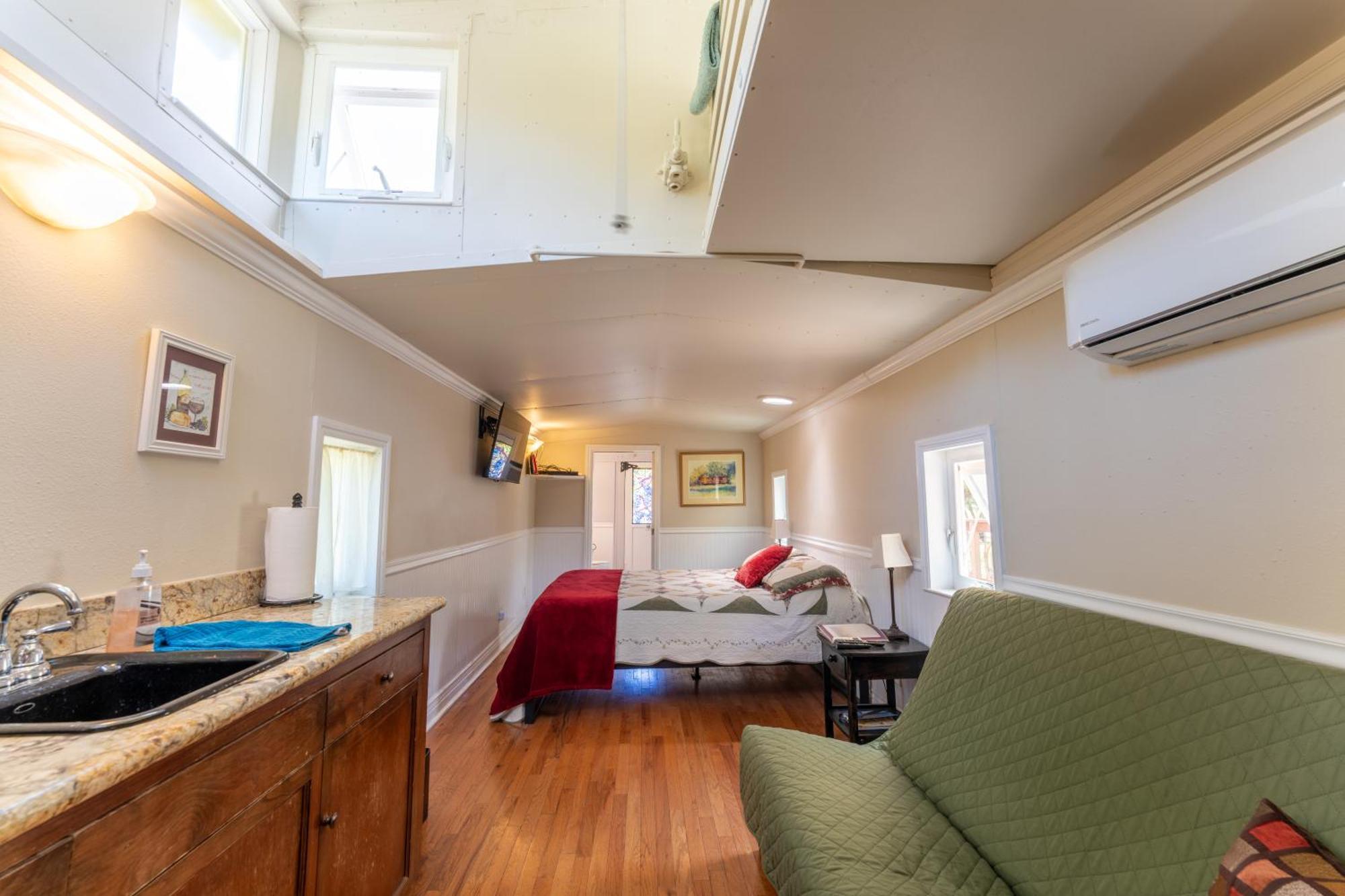 Villa Little Red Caboose Oakhurst Exterior foto