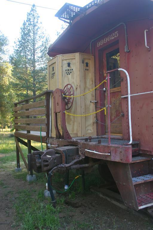 Villa Little Red Caboose Oakhurst Exterior foto